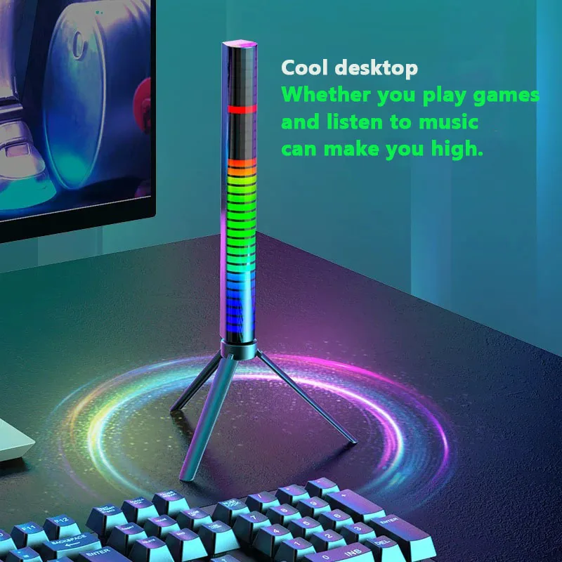 Rgb атмосфера ритм свет светодиодный - Фотография_4