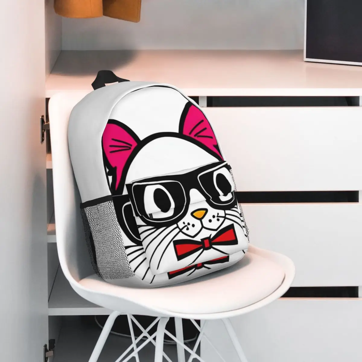 Легкая повседневная школьная сумка с принтом hello kitty для школы - Фотография_6
