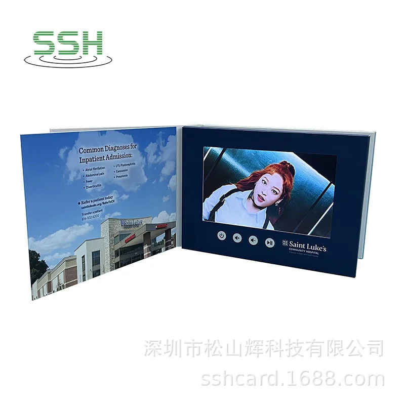 Пользовательский. партия производства mp4 video brochure 4 - Фотография_5
