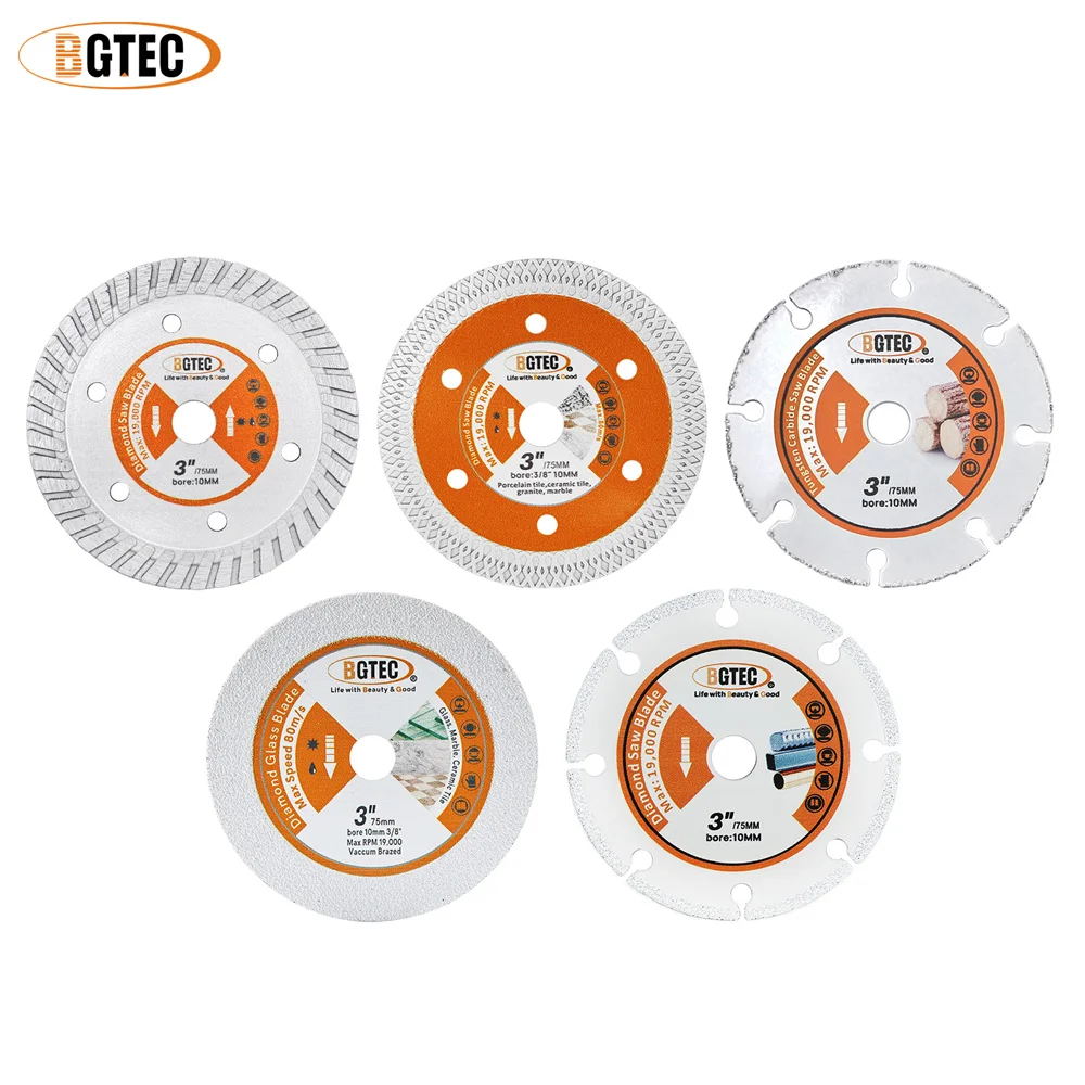 Bgtec 75 мм набор отрезных дисков