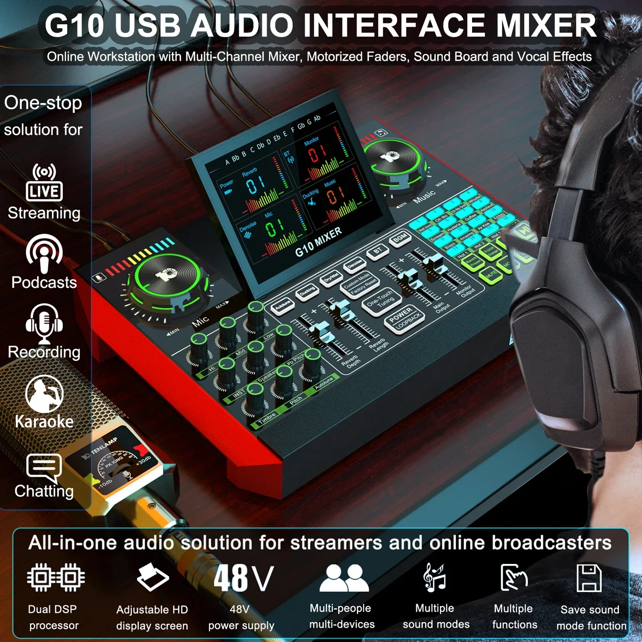 Usb аудио интерфейс - Фотография_2