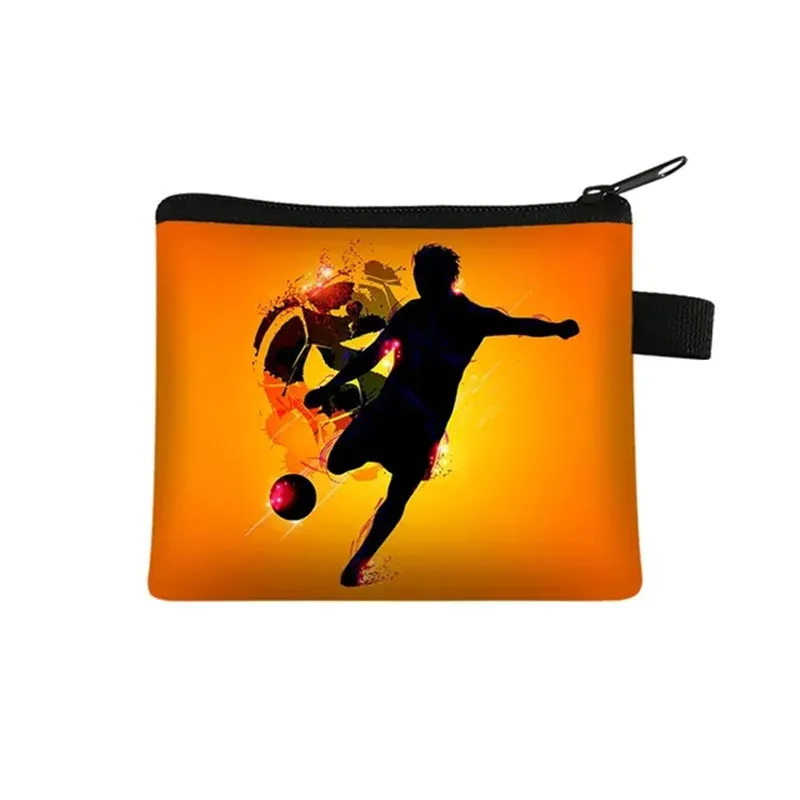 Крутые кошельки для монет с принтом footbally/footballly - Фотография_6