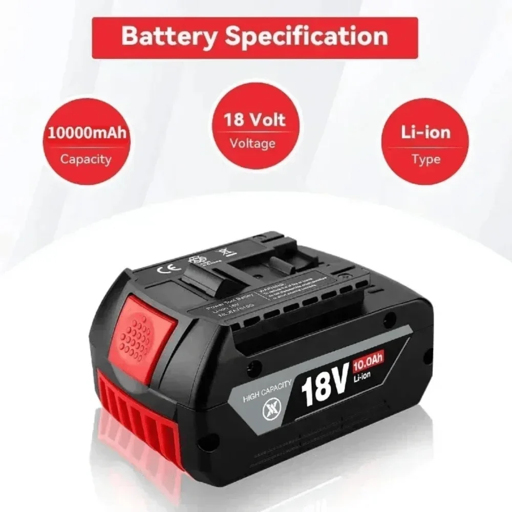 Для bosch 18 в аккумулятор bat609 - Фотография_6