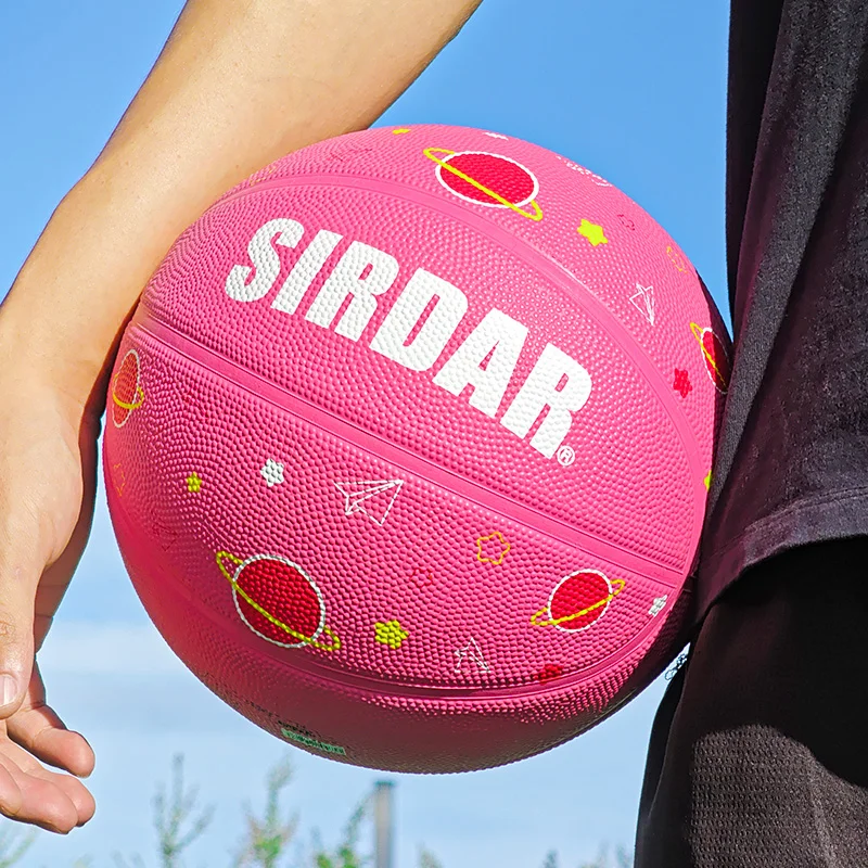 Резиновая баскетбольная игра sirdar размера 4 - Фотография_6