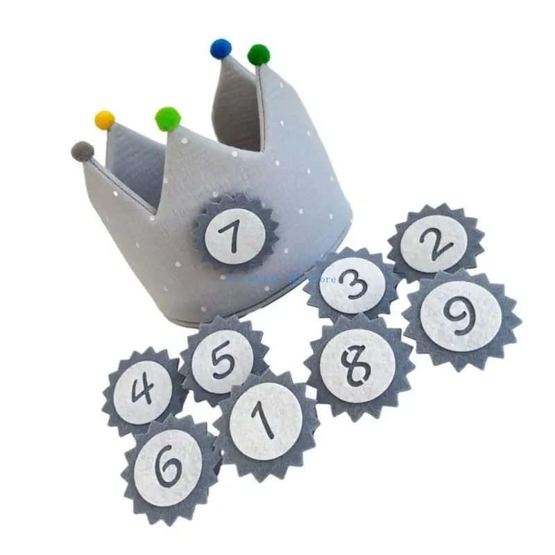 F1cb дети cotton crown crown props - Фотография_2