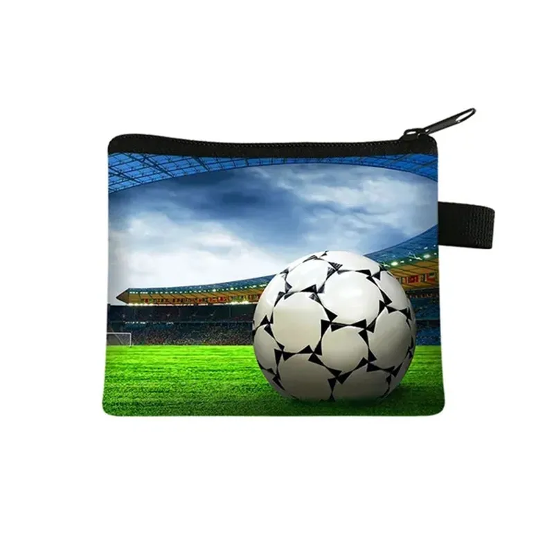Крутые кошельки для монет с принтом footbally/footballly - Фотография_4