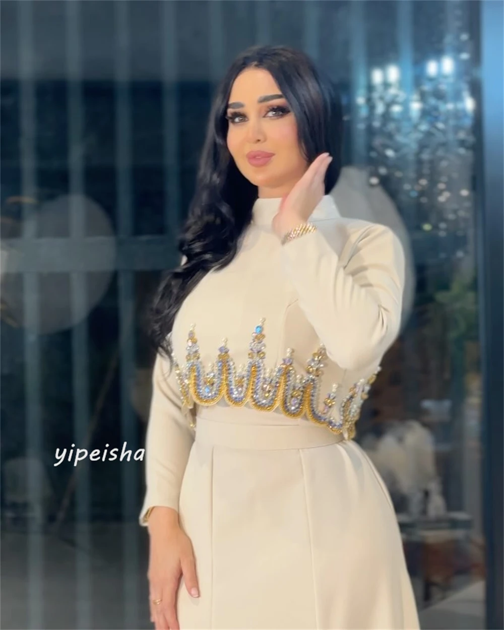 Индивидуальное джерси с блестками и бисером - Фотография_4
