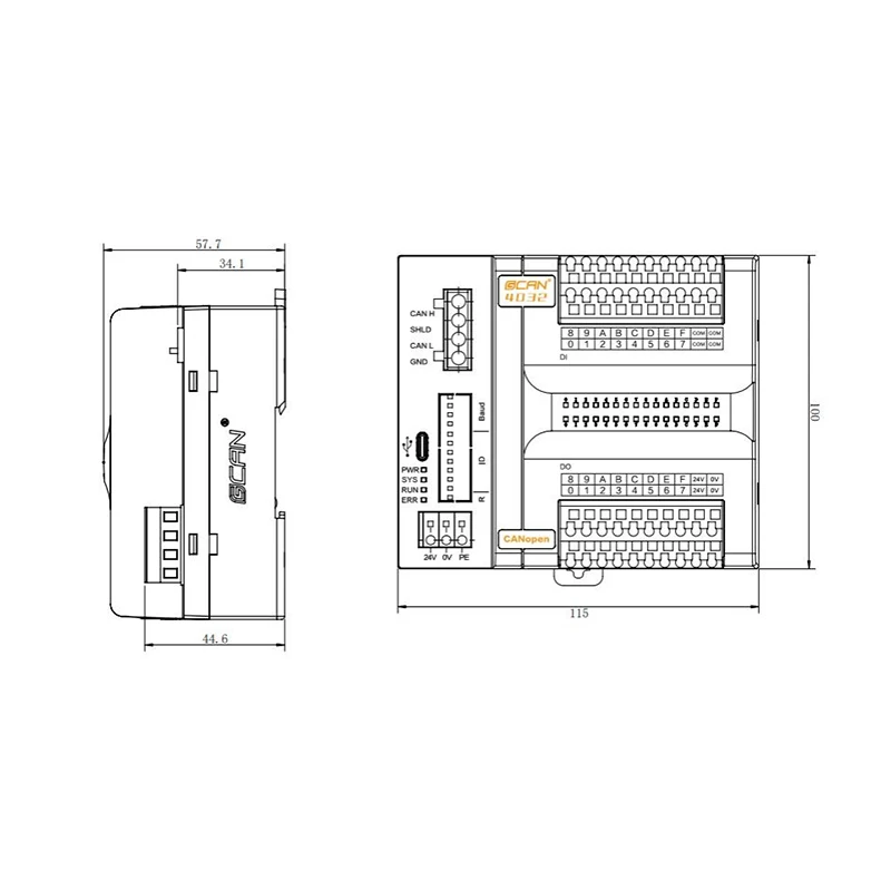 Модуль ввода-вывода шины ethercat - Фотография_4
