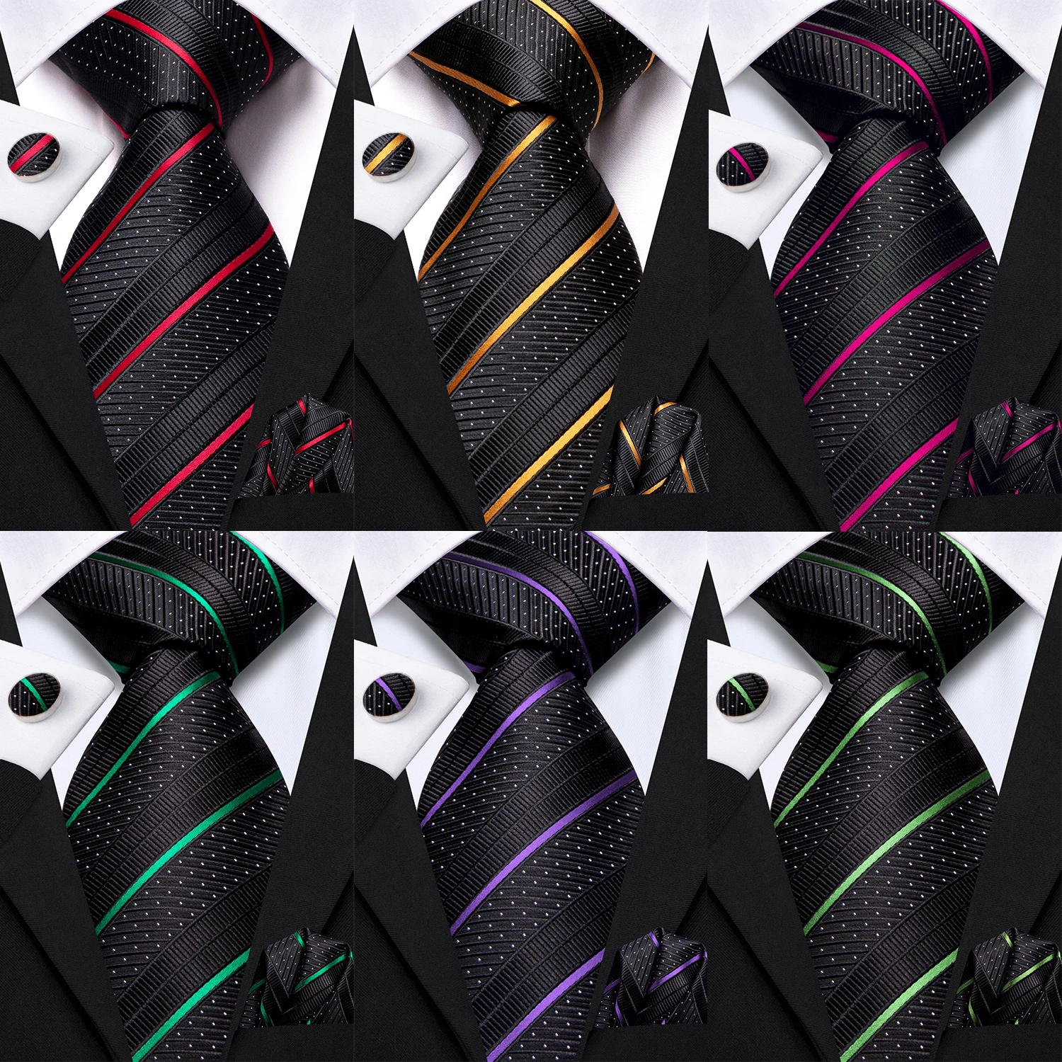 Hi-tie в полоску