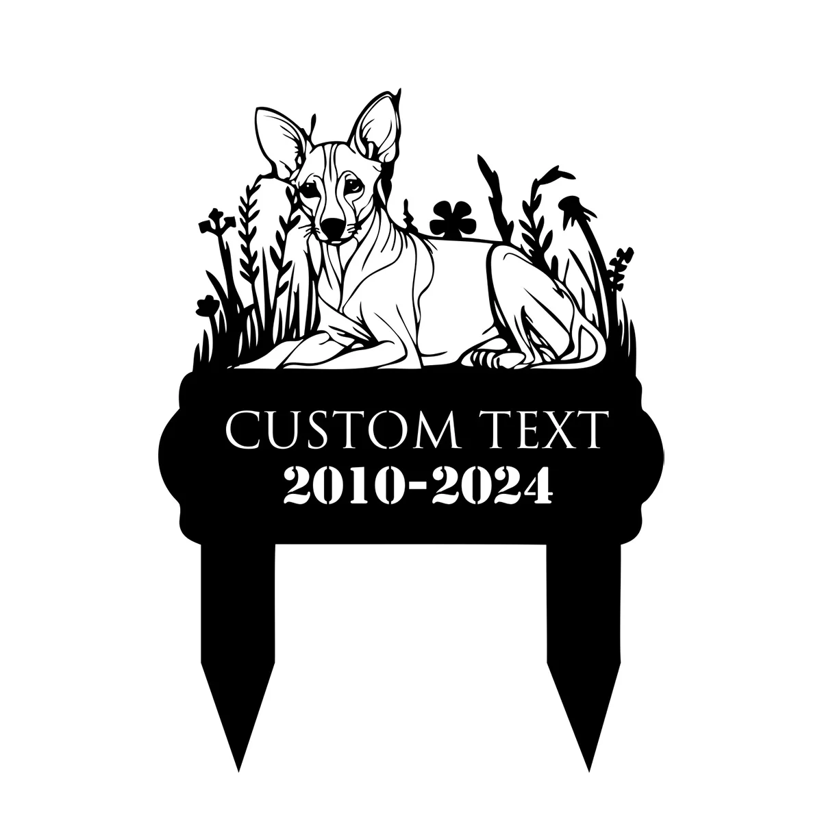 Персонализированная памятная стойка xoloitzcuintli для собак - Фотография_6