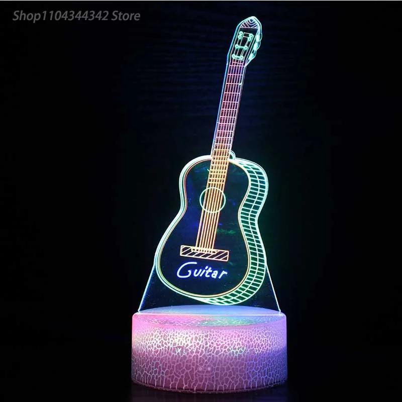 3d diy акриловые креативные гитарные