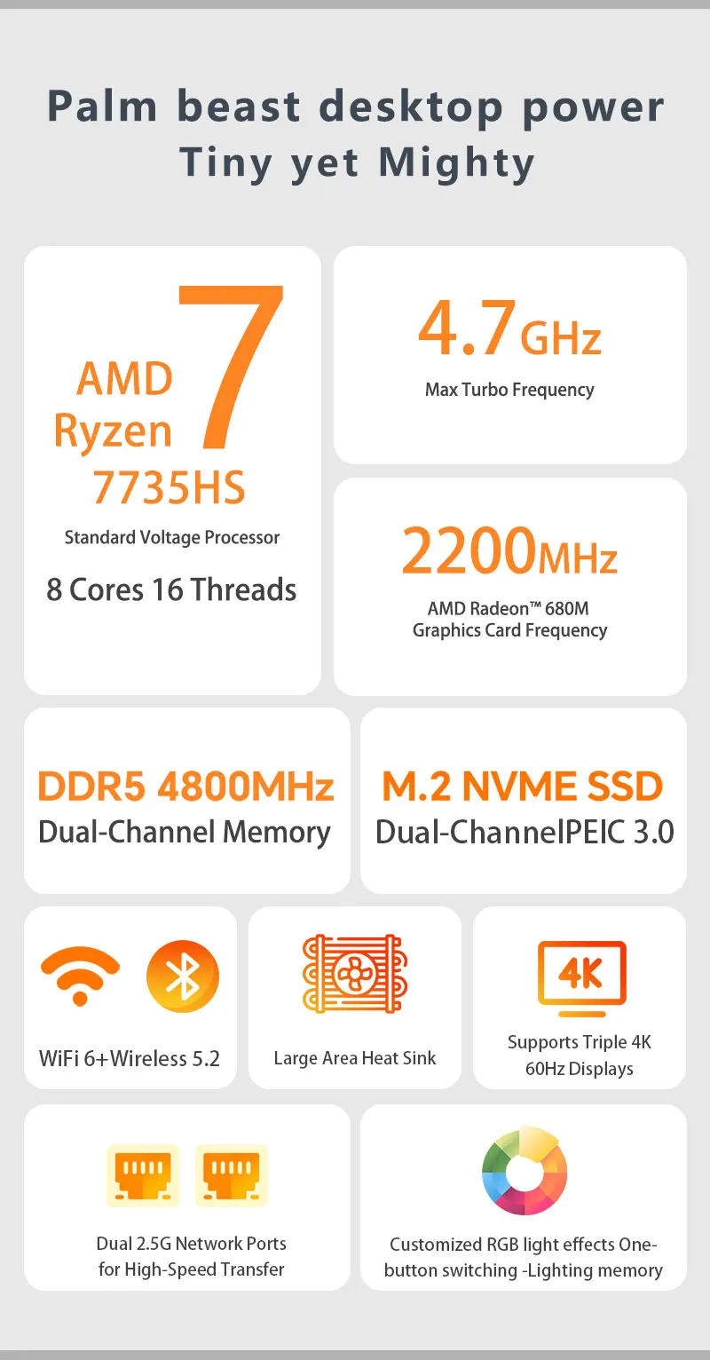 Игровой мини-пк win 11 pro amd - Фотография_2