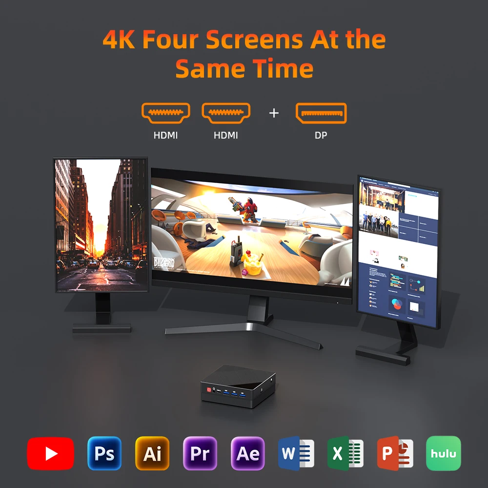Мини-пк texhoo amd ryzen5 7530u - Фотография_2