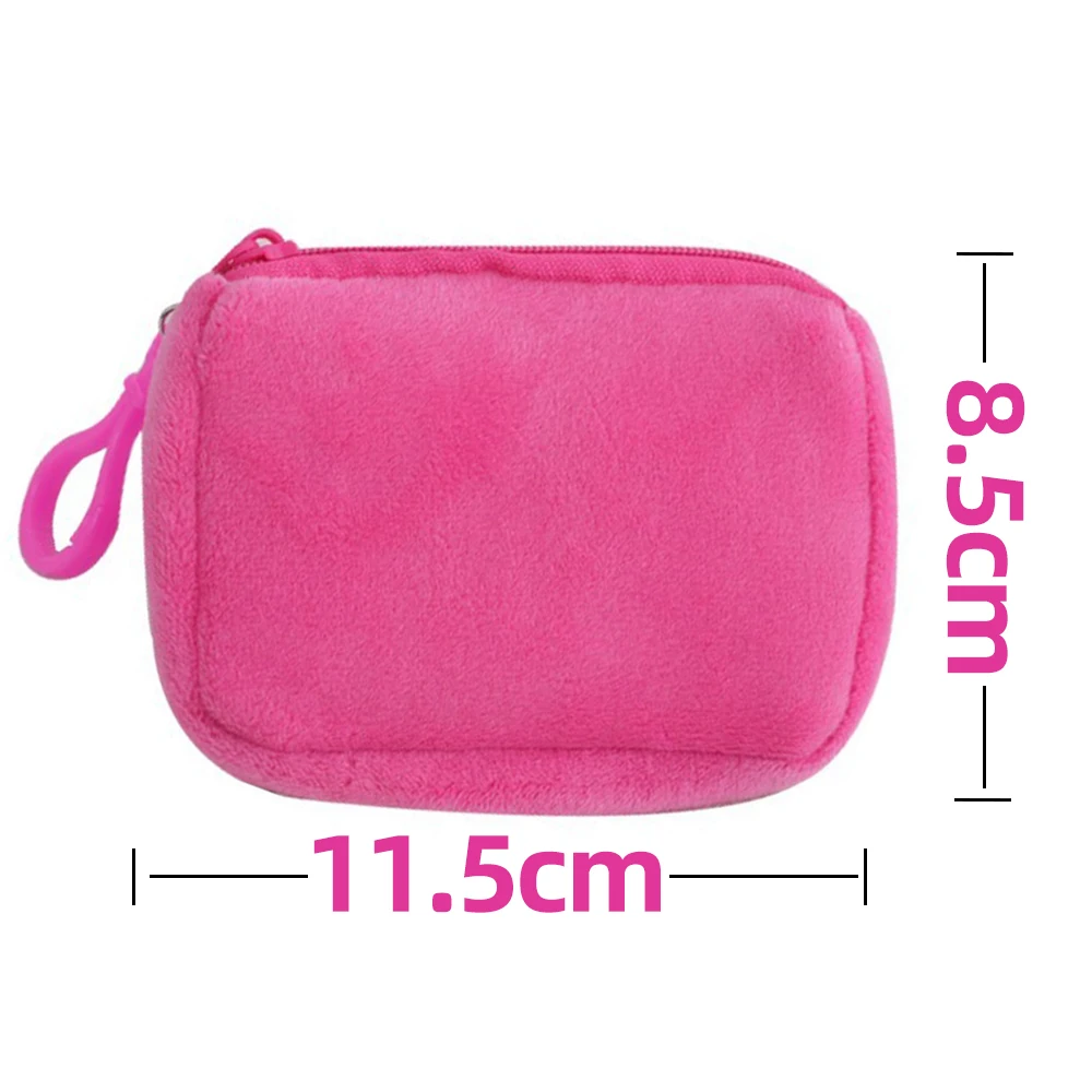 Moana solid plush coin purse women's - Фотография_2