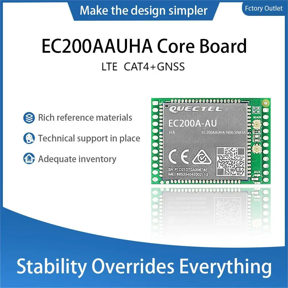 Плата разработки lte cat4 ec200aauha