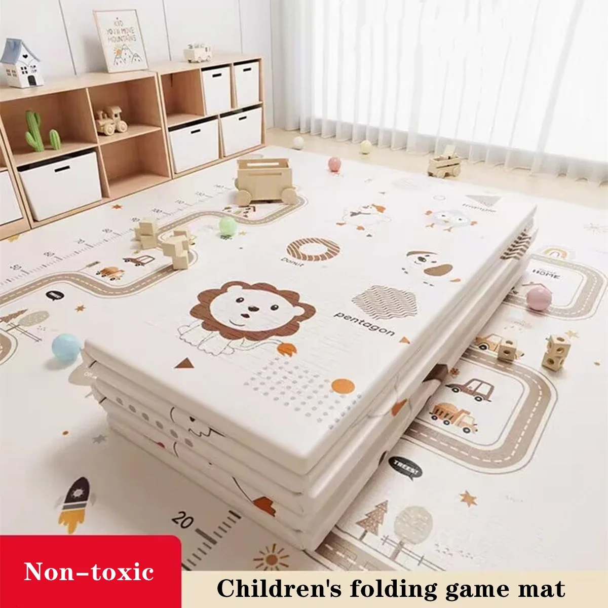 Складной детский игровой коврик