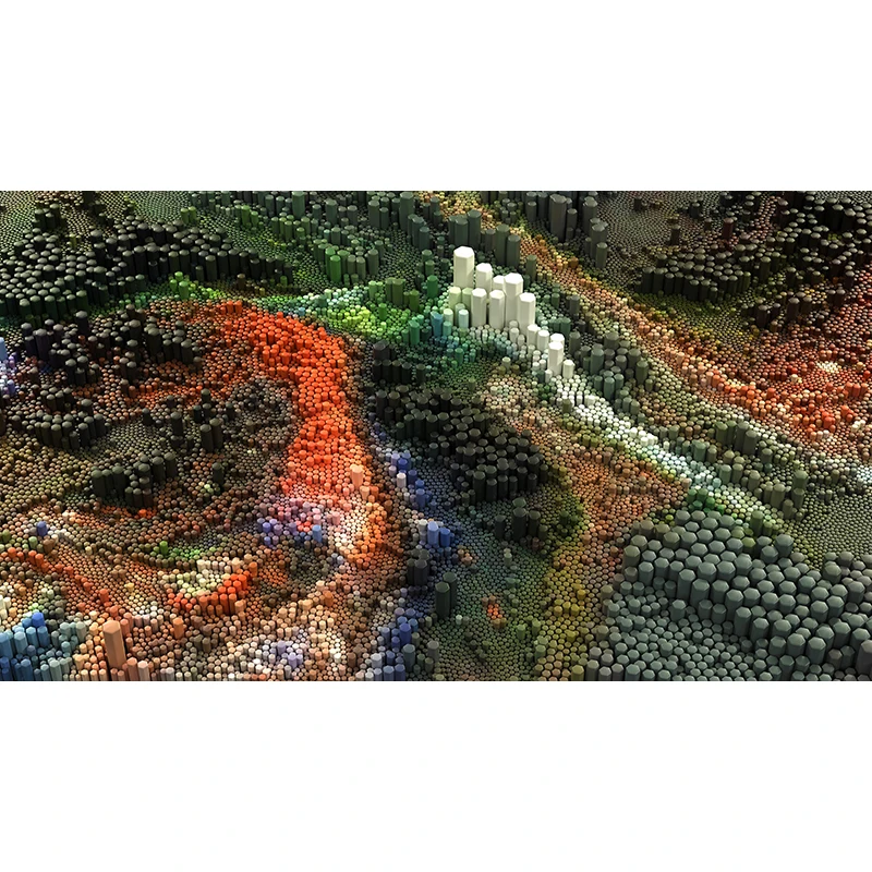 Пользовательские 3d настенные обои для гостиной - Фотография_4