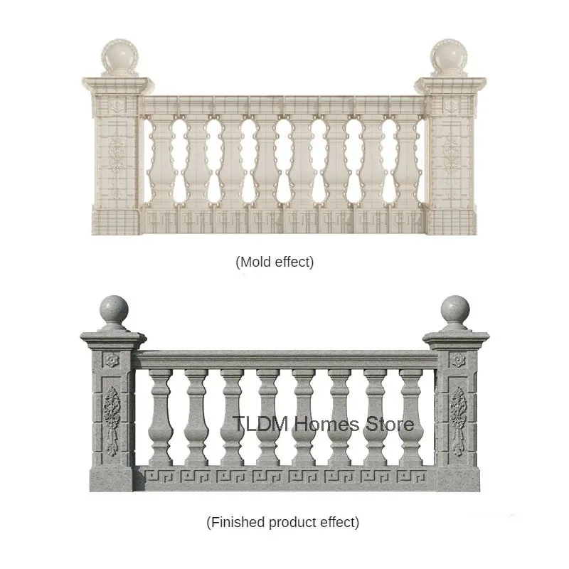 New thickened roman column railing - Фотография_3