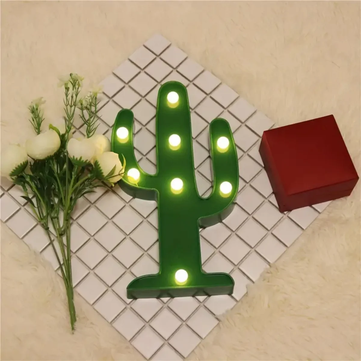 D2 cactus shaped battery operated - Фотография_6