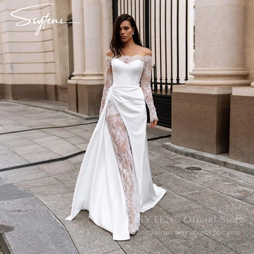 Ssytens элегантные свадебные платья