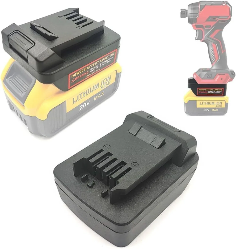 Адаптер для аккумулятора dewalt 18 в 20 в