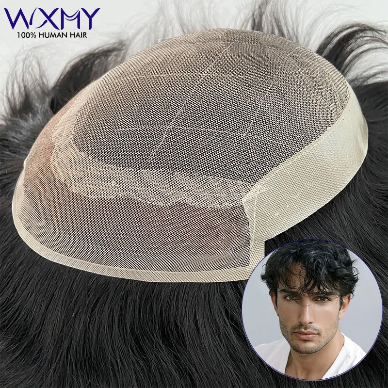 Oct toupee мужской парик кружева