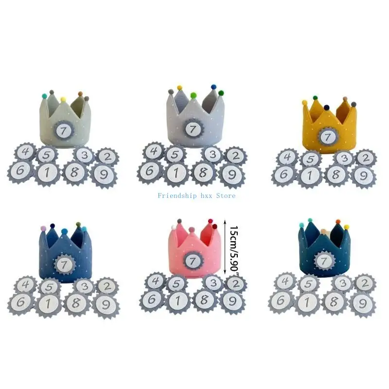 F1cb дети cotton crown crown props - Фотография_6