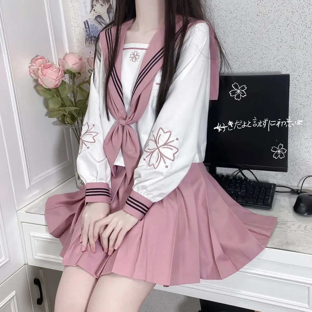 Японский оригинальный костюм jk kawaii - Фотография_2