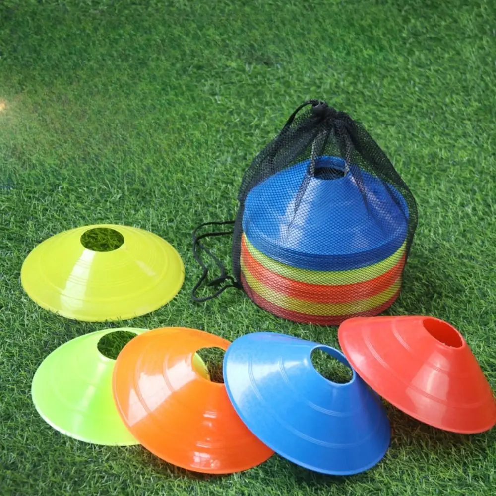 Colorful football training equipment