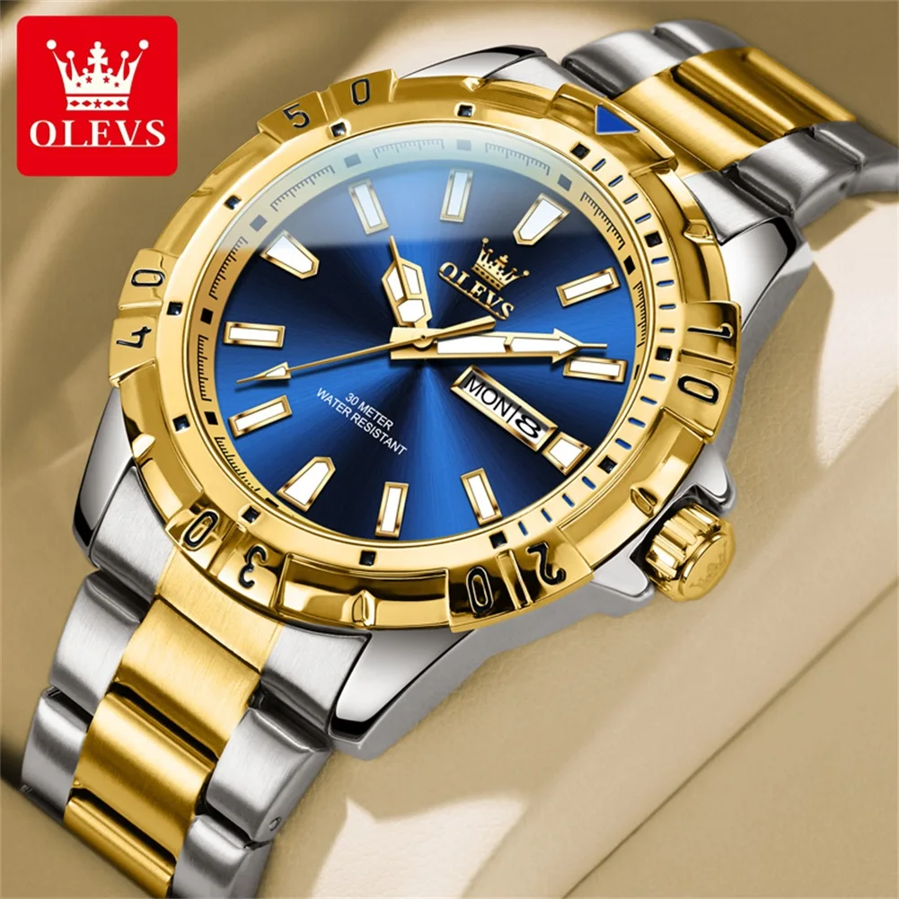 Olevs фирменные новые модные кварцевые