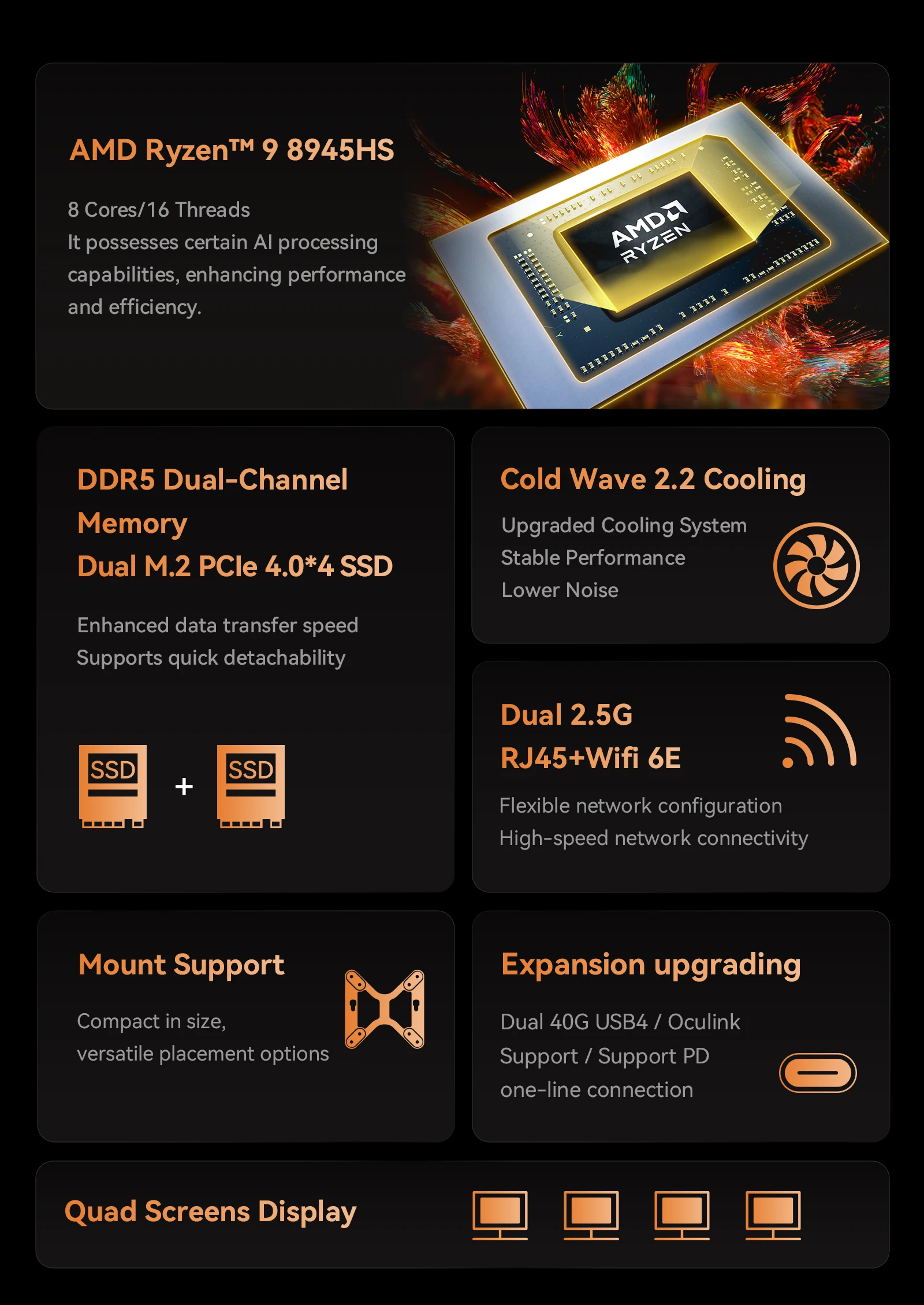 Minisforum um890 pro мини-пк amd - Фотография_2
