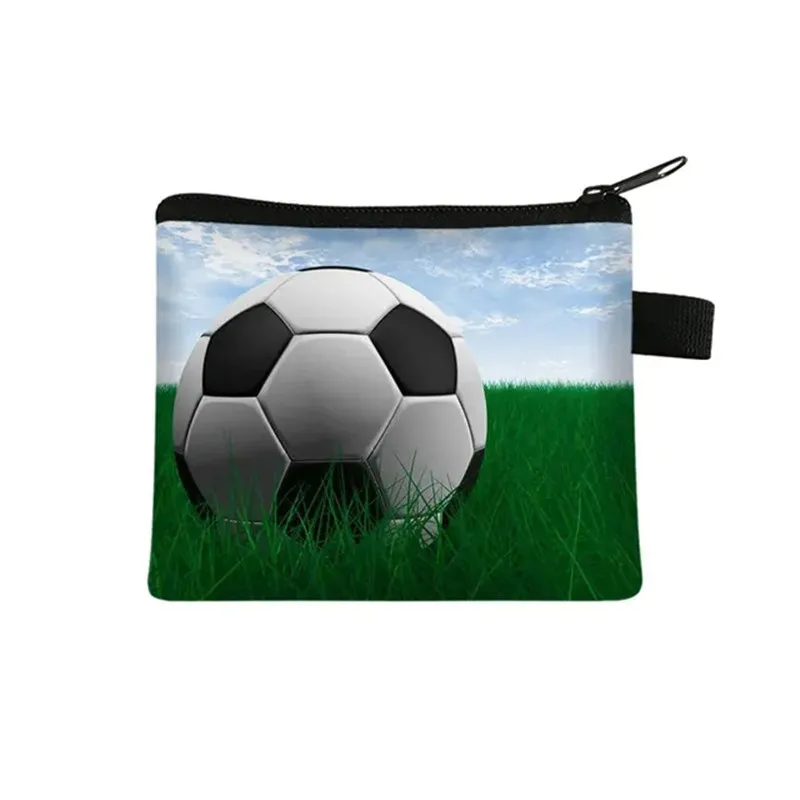 Крутые кошельки для монет с принтом footbally/footballly - Фотография_2