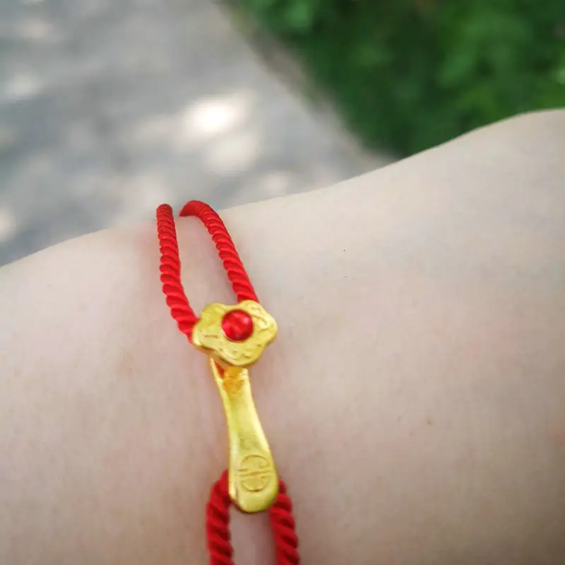 Золотая подвеска ruyi