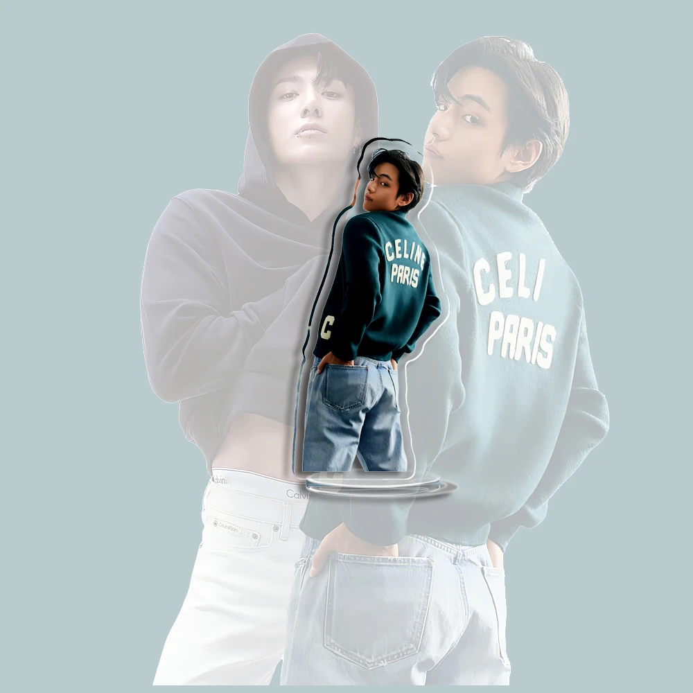 Акриловый альбом kpop standee golden layover take - Фотография_4
