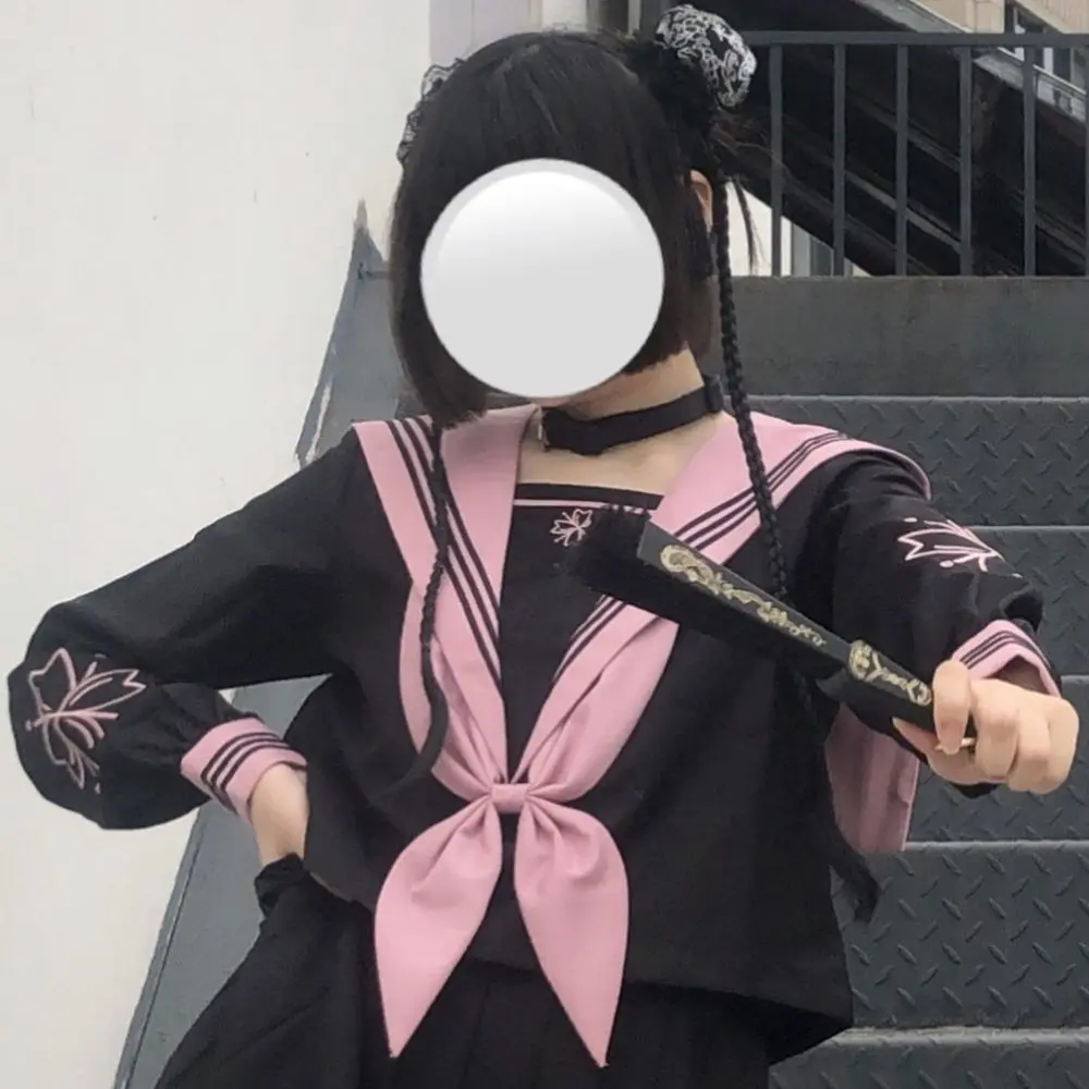 Японский оригинальный костюм jk kawaii - Фотография_4