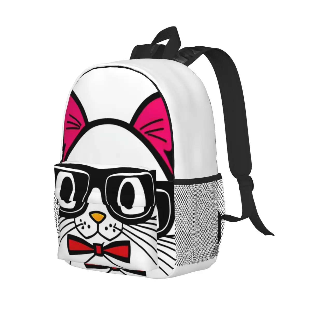 Компактный 15-дюймовый рюкзак hello kitty — стильная легкая сумка - Фотография_2
