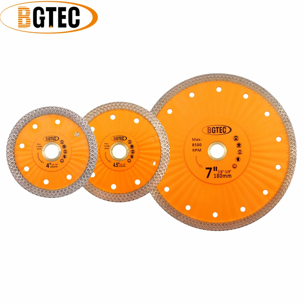Диск для резки керамической плитки bgtec диаметром 115/180/мм