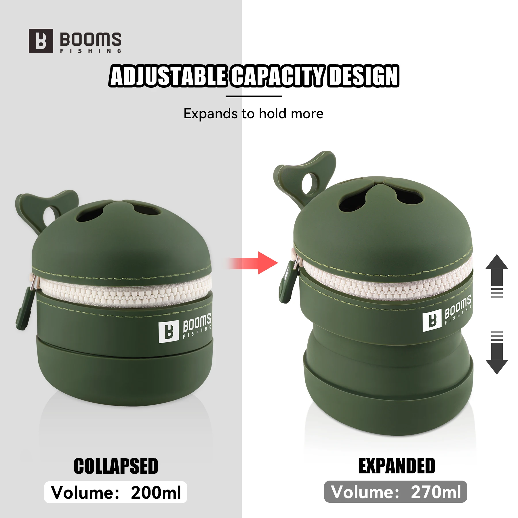 Booms fishing st2 силиконовый растягивающийся - Фотография_3