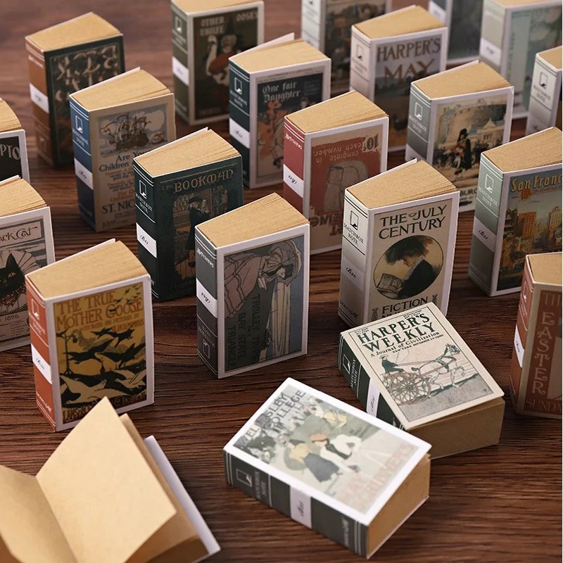 Винтажные блокноты в форме книги