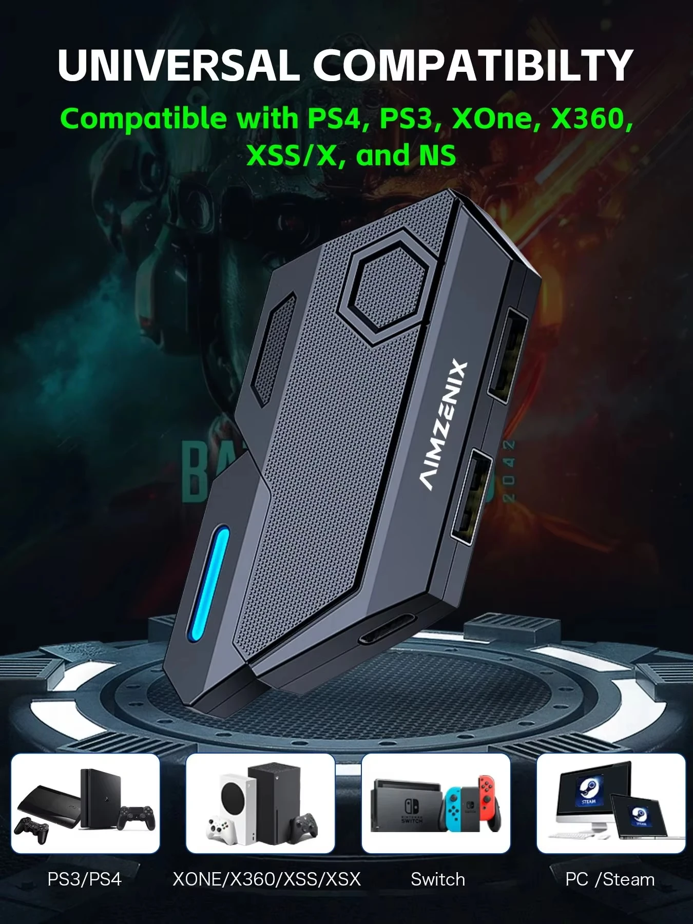 Aimzenix gaming k&m для ps4 - Фотография_2
