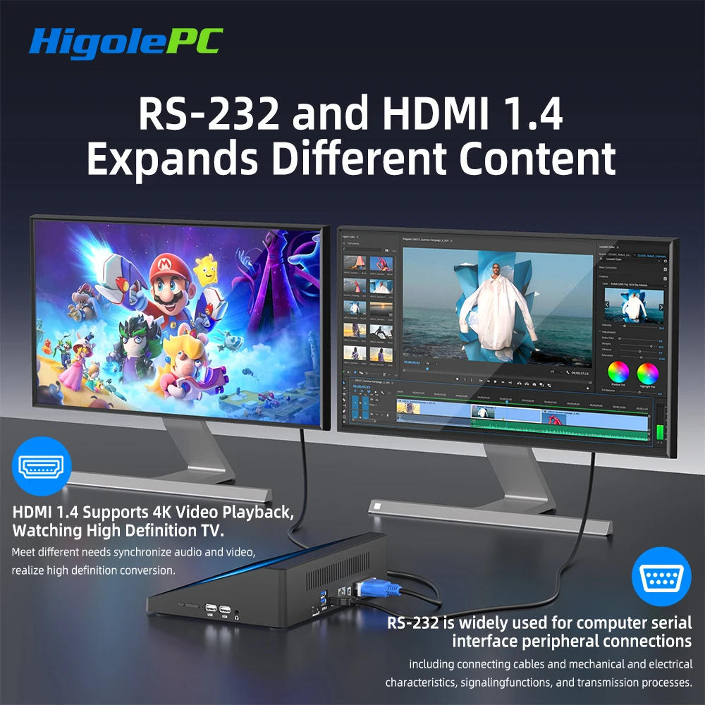 Мини-пк higole f6apl с экраном 10 - Фотография_4