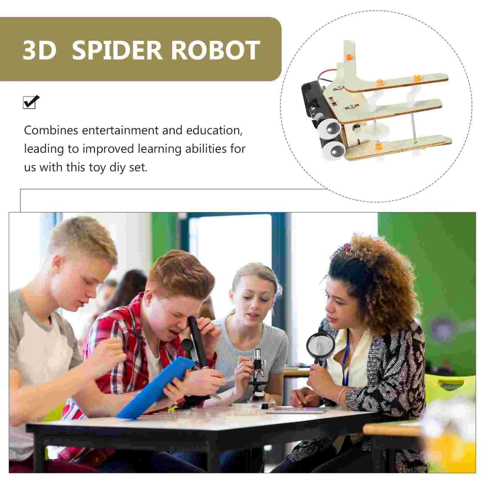 Игрушка diy робот для малышей детские - Фотография_6