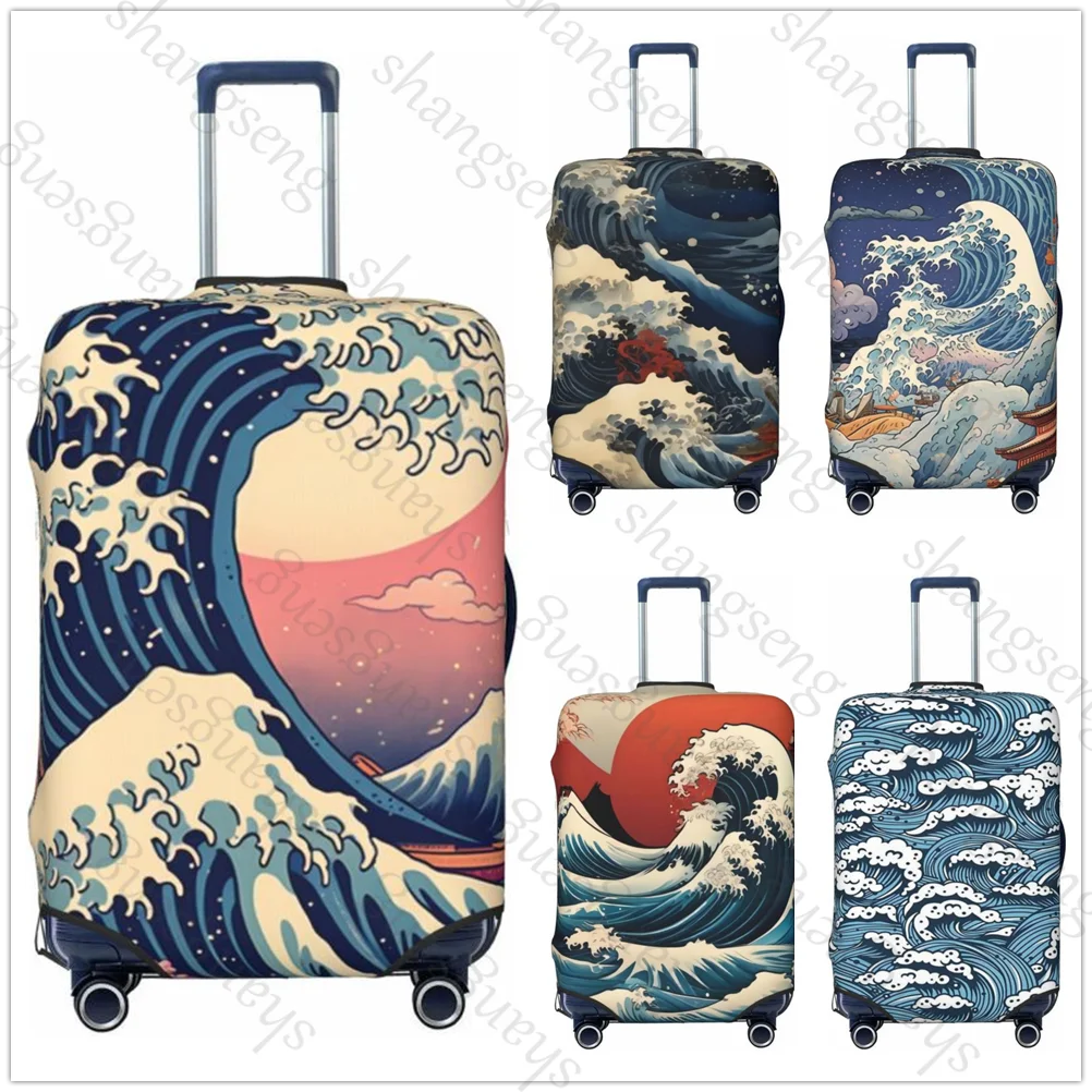 Wave art утолщенный чехол для багажа