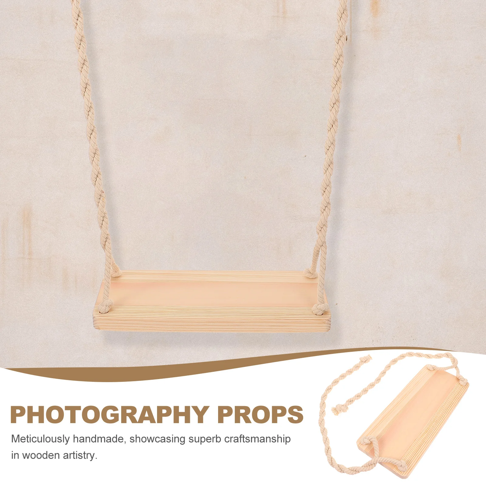 Мини-деревянные качели - Фотография_4