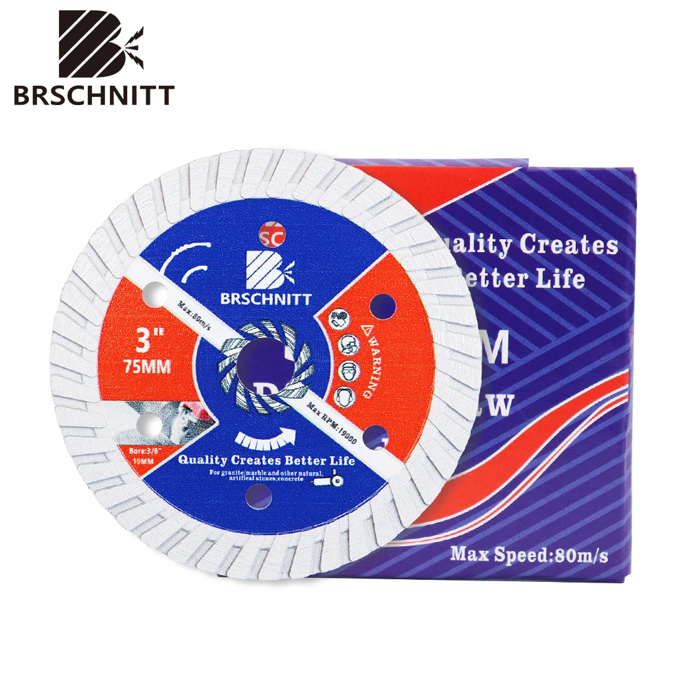 Бриллиантовый мини-пильный диск brschnitt-3inch 75 мм